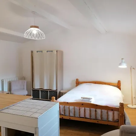 公寓 Studio Avec Balcon Au Pied Du Rocher D'aiguilhe